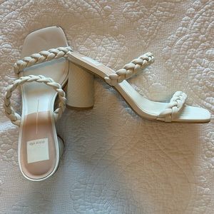 Dolce Vita braided block heels
